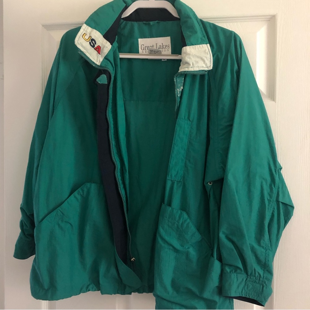 Great Lakes Recreation Vintage Sports Jacket USA